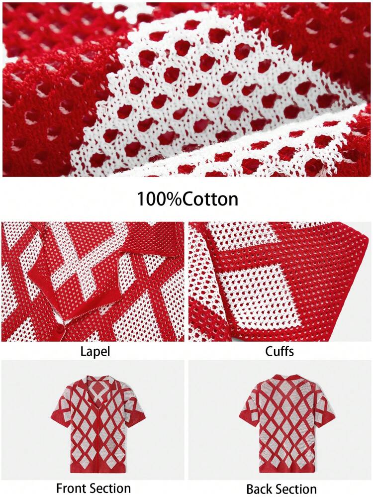 SHEIN Maija Women's Color Block Square Pattern Summer Casual Beach Dress, Loose Front Tie Knot V-Neck Batwing Short Sleeve Bohemian Style Pullover Sweater Top All-Match Summer Clothing For All Seasons, Modern Holiday Fashion Design, Comfortable Beach Beach Clothing, Bohemian Style, Isabi Island Holiday Wear, Summer Dopamine Holiday Wear, Ins Same Style Holiday Style, Exotic Atmosphere, Country Concert, Western Style Clothing