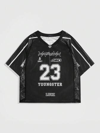 Prep Maillot de sport pour hommes, adapté au porter quotidien au printemps/été