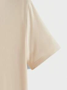 Manfinity VCAY paquete de 3 camisetas de manga corta de cuello redondo de unicolor para hombre, para el verano - Blanco 2 - Ver 6