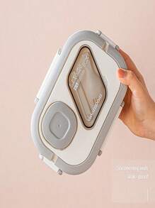 SHEIN Bento Box 成人午餐盒 - 双层设计，可放入微波炉和洗碗机，坚固且可拆卸 - 彩色 - 查看 8