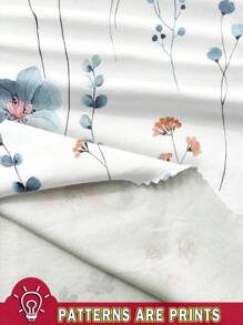 SHEIN Frenchy Plus Size Women Casual Elegant Floral Print Camisole Top, Suitable For Summer Suitable For Going Out - White - View 3