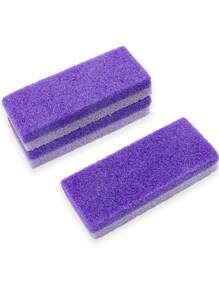 1/4 حجر جلخ البرفش الأرجواني للقدم - مواد البوليوريثان قابلة للكشط والصخر الاحترافي للتقشير للقدم واليدين والجسم - حجر جلخ البرفش للبشرة الصلبة في القدم والندبات ، العناية بالقدم ، إزالة البواسير ، منشفة القدمين ، فرك القدمين ، هدايا عيد الميلاد - الأرجواني - مشاهدة 8