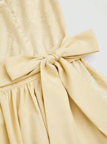 Fairmaia 德国传统优雅复古提花拼布女装传统方领连衣裙和围裙，适合十月和万圣节