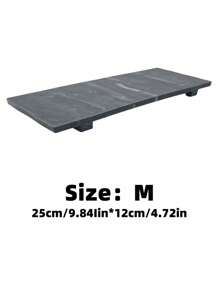 1 件硅胶防滑底座支架展示凳适用于浴室厨房水槽肥皂托盘蜡烛植物托盘完美的农舍装饰适用于浴室和厨房家居浴室装饰浴室收纳夏季 - 22cm/8.66in - 查看 10