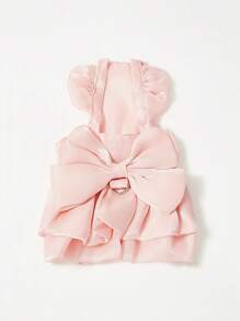 PETSIN 公主风宠物裙，轻盈透气，适合派对、婚礼和户外活动，非常适合猫咪，欧美流行，时尚夏季设计 - 彩色 - 查看 2