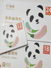 画家水彩颜料 - 24 色水彩颜料套装，防漏密封包装，0.17/5ml-12/18/24 颜色，适用于帆布、织物、岩石、玻璃、墙面陶瓷和木材项目 - 非常适合为艺术用品和装饰品着色 - 5ml水粉顏料 - 查看 4