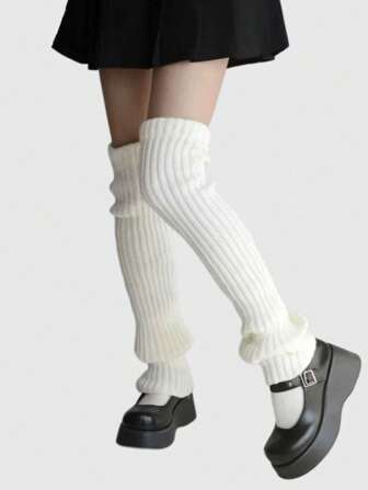 Anime 1 Paio Di Calzini Oversize Bianchi Morbidi Per Donna