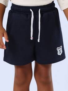 SUMWON Pantaloncini casual estivi con tasche laterali, vita con cordoncino, casual, sportivi, per bambini, ideali per uso quotidiano e attività ricreative