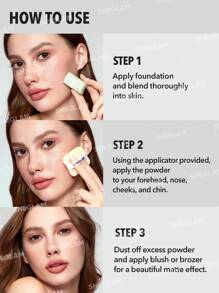 SHEGLAM 丝绒控油粉饼-裸粉色 - 彩色 - 查看 5