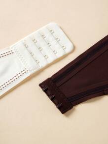 SHEIN 3 件套少女吊带内衣，可拆卸肩带，印花设计 - 彩色 - 查看 5