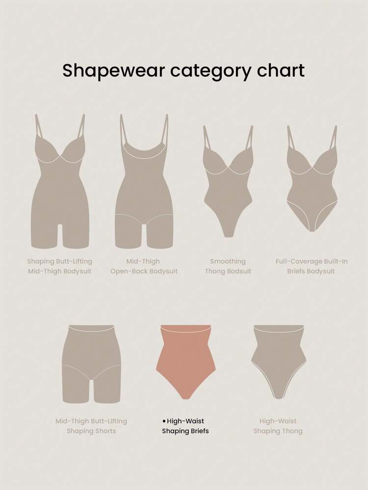 Plus High-Waist Brief Shapewear