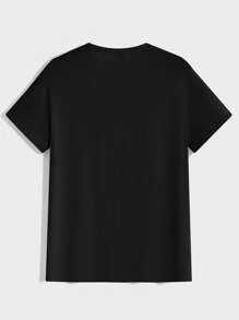 Manfinity BRENVOR 3pcs Pack Men Knitted Casual Short Sleeve T-Shirt, For Going Out, For Friends