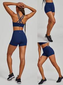 GLOWMODE 2.5" FeatherFit™ Ultra-Short Anti-Slip Biker Shorts Low Impact Casual Daily Gym Summer Workout