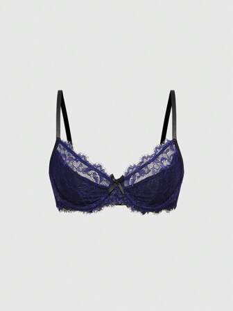 Goth Women's Elegant Sexy Lace Underwire Bra