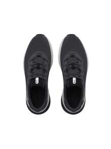 Under Armour UA HOVR Turbulence 2-GRY - JetGrey/MetallicSilver - View 2