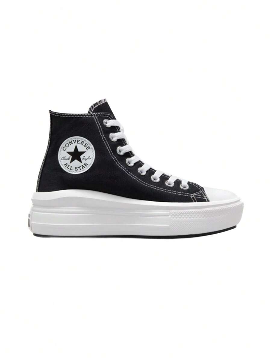 Converse Chuck Taylor All Star Move Sneakers Black 568497C - Black/Natural Ivory/White - View 1