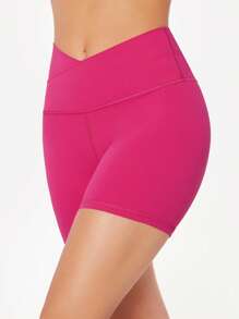 GLOWMODE Shorts De Ciclismo Y Carrera Transpirable Con Cruce Featherfit™ Crossover Cutie De 4,3 Pulgadas Para Entrenamiento En El Gimnasio