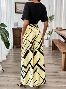 Rafferiza مجموعة من قطعتين: بلوزة كارديجان قصيرة بخطوط ملساء مفتوحة من الأمام وبنطال قصير بنقشة مربعات متجعد وقصير، بدلة مناسبة للتنقل، للربيع/الخريف