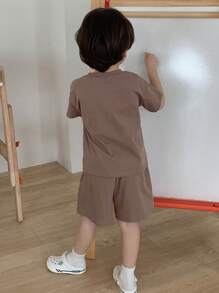 DAZY Kids Fall Outfits, Toddler Boys T-Shirt Set