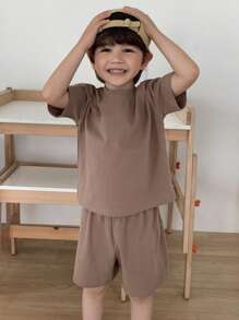 DAZY Kids Fall Outfits, Toddler Boys T-Shirt Set
