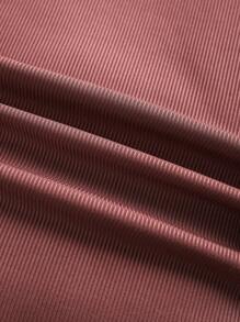 Franclia 女士休闲罗纹吊带背心和短裤两件套（配腰带），夏季 - 彩色 - 查看 4