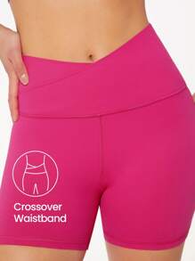 GLOWMODE Shorts De Ciclismo Y Carrera Transpirable Con Cruce Featherfit™ Crossover Cutie De 4,3 Pulgadas Para Entrenamiento En El Gimnasio