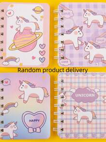 SHEIN 6pcs Mixed Pattern Design Highlighters,Random Packaging Back To School