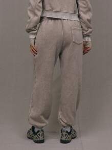 MUSERA Washed Wide Leg Joggers Spring Vacation Airport Casual Summer Cute Airport Graduation,Back To School,Graduation,Teacher For Women,Back To School Fall, Autumn, Winter