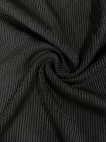 INAWLY 女士露肩長袖T恤 - 黑色 - 查看 6