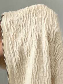 Slaydiva Women's Casual Jacket With Fuzzy Collar & Cuffs, Suitable For Dating, Daily Wear, Autumn/Spring - Apricot - View 7