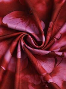 Sweetra Zufälliger Blume Muster 2 Stücke Set für Frauen, Neuankömmling