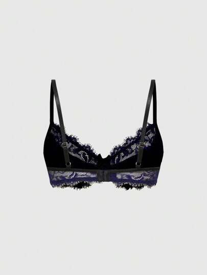 Goth Women's Elegant Sexy Lace Underwire Bra