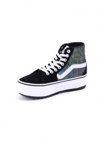 Vans Filmore Hi Tapered Platform ST SUEDE/FOIL BLACK - 箔黑色 - 查看 3