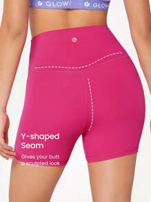 GLOWMODE Shorts De Ciclismo Y Carrera Transpirable Con Cruce Featherfit™ Crossover Cutie De 4,3 Pulgadas Para Entrenamiento En El Gimnasio