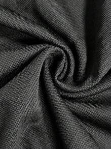 Resyla 女士夏季爱心条纹短袖休闲Polo衫图案T恤女式上衣 - 黑色 - 查看 6