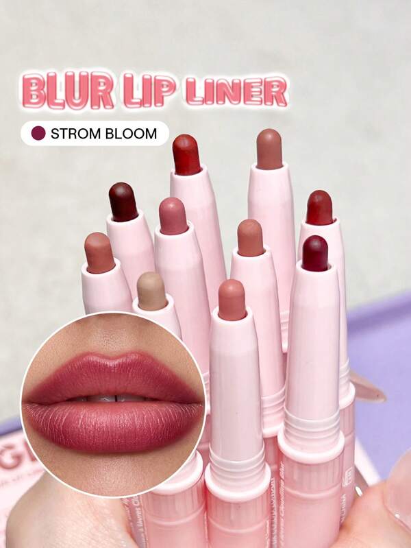 SHEGLAM Cloudline Blur Creion De Buze-Storm Bloom Absolvire Zi De NașTere Vacanță Vară Toamnă Y2K Elegant Modă Femei Machiaj Cosmetice Petrecere Plajă CăLăTorie Camping ÎN Aer Liber ȘCoală Campus Excursie Festivaluri Decor Cadou Cadou Trandafir Fată Cosplay Cel Mai Bun Culoare Farmec Atmosferă