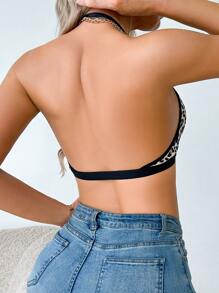 SHEIN 2件套女士前开式无钢圈文胸 - 彩色 - 查看 2