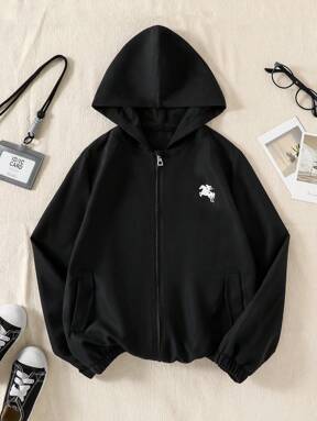 SHEIN Explorewe بلوزة كاجوال ذات لون أحادي للأولاد المراهقين