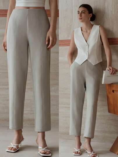 MOTF PREMIUM WOMEN'S AUTUMN PANTS - HIGH-END SLIM FIT CROPPED PANTS