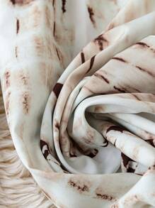 SHEIN Tall Pantaloni eleganti da donna in stile casual e adatti alle vacanze, con stampa floreale, vestibilità morbida e fiocco in vita