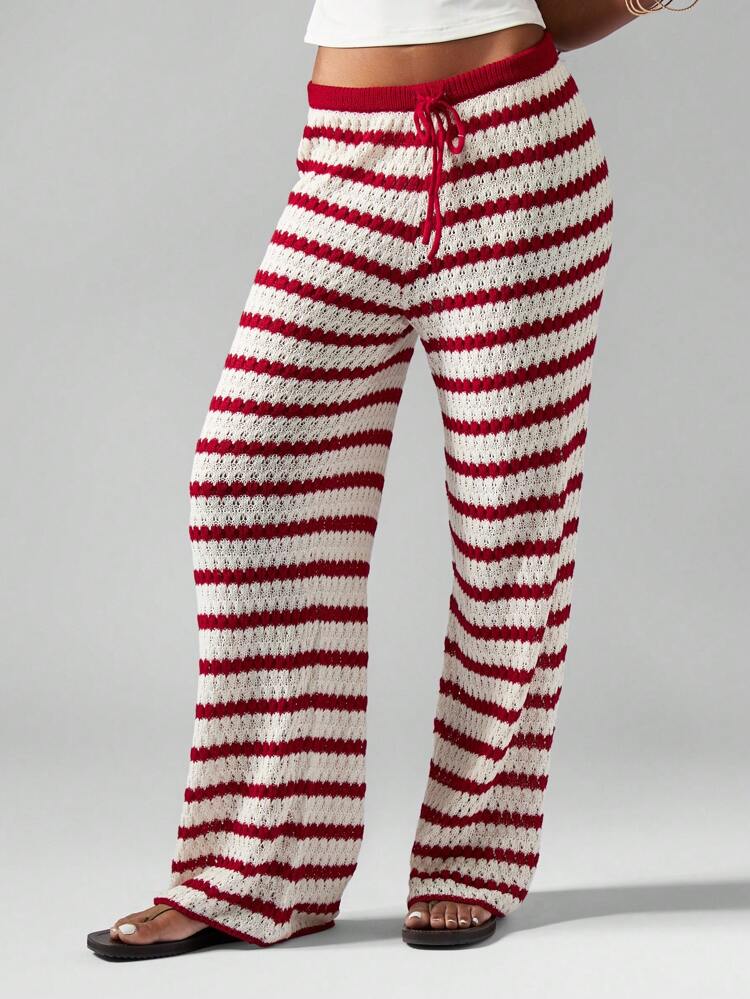 新品  Amiur crochet knit pants Rylee & Cru Women Crochet Knit Pant | Vagabond Apparel Boutique