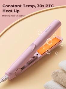 Teckwe 直发器，纯色，简约实用，多功能 - 紫色 - 查看 4