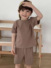 DAZY Kids Fall Outfits, Toddler Boys T-Shirt Set