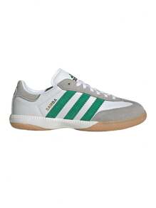 Adidas Unisex SAMBA MN - FTWWHT GREEN GUM3 - View 1