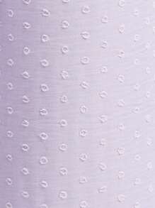 Nöista Quần dài có đường may chéo ở chân và cạp quần không đối xứng - Màu tím - Xem 5