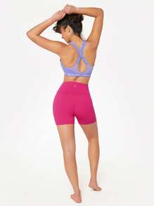 GLOWMODE Shorts De Ciclismo Y Carrera Transpirable Con Cruce Featherfit™ Crossover Cutie De 4,3 Pulgadas Para Entrenamiento En El Gimnasio