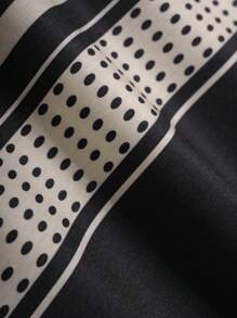 SHEIN Teen Boys' Contrast Color Logo Print Polo Shirt, Casual Collegiate Style, Comfortable & Fashionable Versatile Soft Fabric, Suitable For Daily Wear, School, Outings, And Outdoor Sports, Spring/Summer - Multicolor - View 5