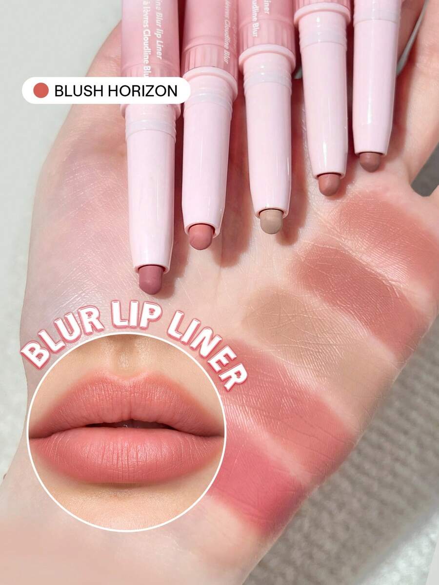 SHEGLAM Cloudline Blur 唇線筆-Blush Horizon 品牌 美容 化妝 化妝品 適合女性與女孩 完美搭配夏季春季 Y2K 時尚 流行 生日 母親節禮物 假期 派對準備就緒 最佳顏色 - Blush Horizon - 查看 1