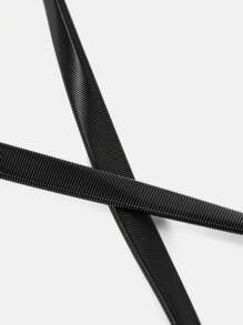 MOTF PREMIUM RHINESTONE DECORATION THIN BELT - Black - View 8