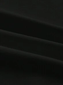 Manfinity BRENVOR Men Contrast Trim Polo Shirt - Black - View 5